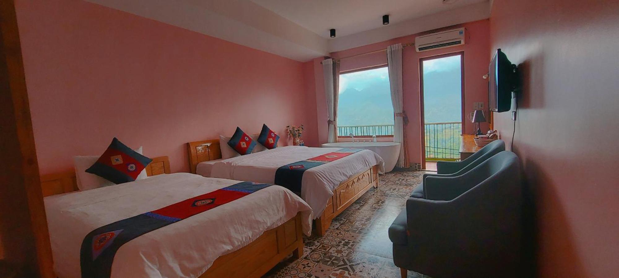 Sapa Scenery Hotel Exterior foto
