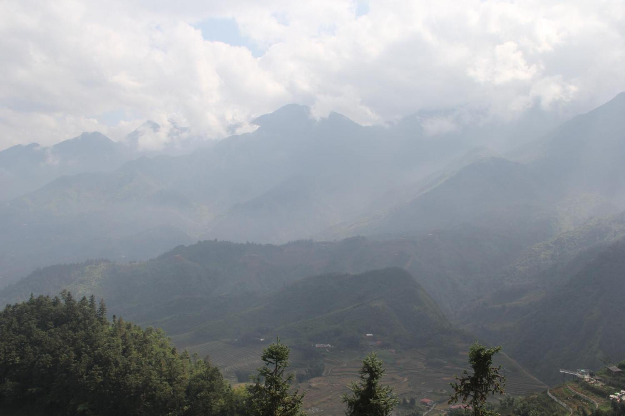 Sapa Scenery Hotel Exterior foto