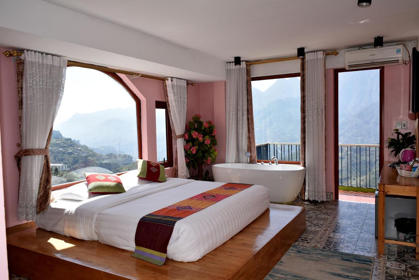 Sapa Scenery Hotel Exterior foto